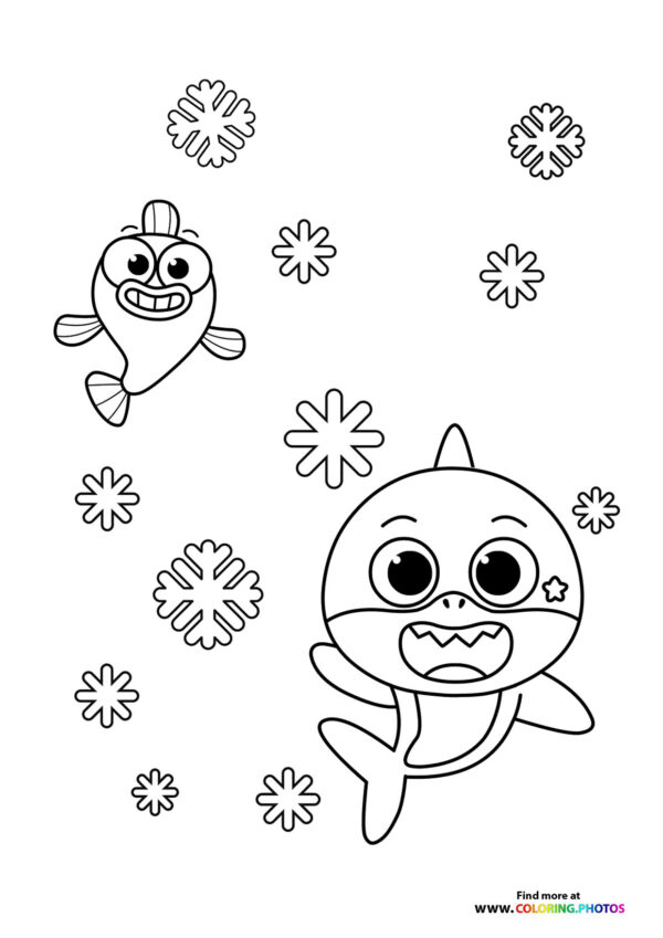 Baby shark christmas