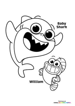 Baby shark with William