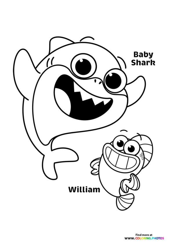 Baby shark with William