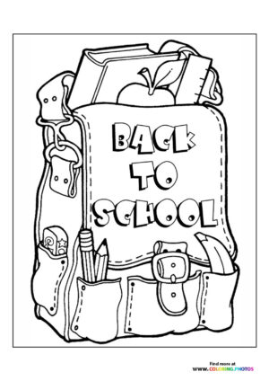 Back to School Backpack