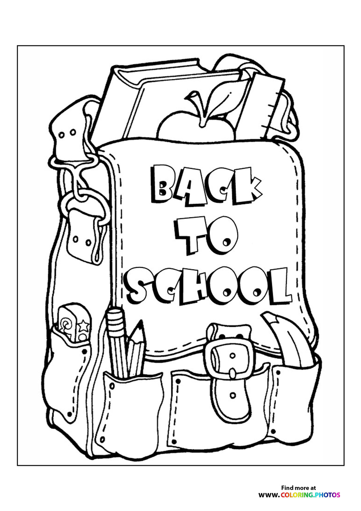 Back to School Backpack