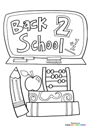 Back to School Chalkboard