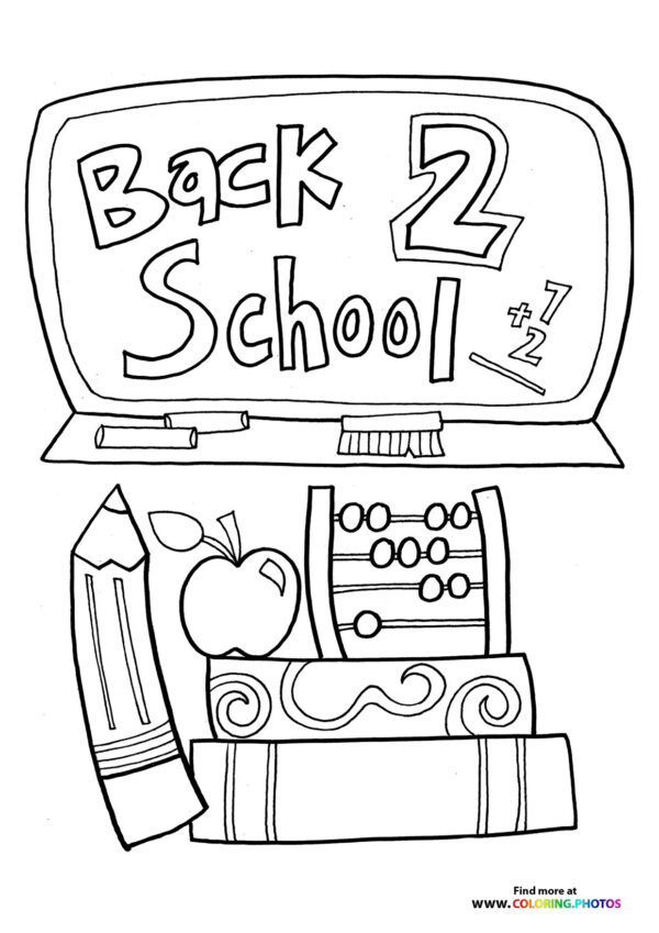Back to School Chalkboard