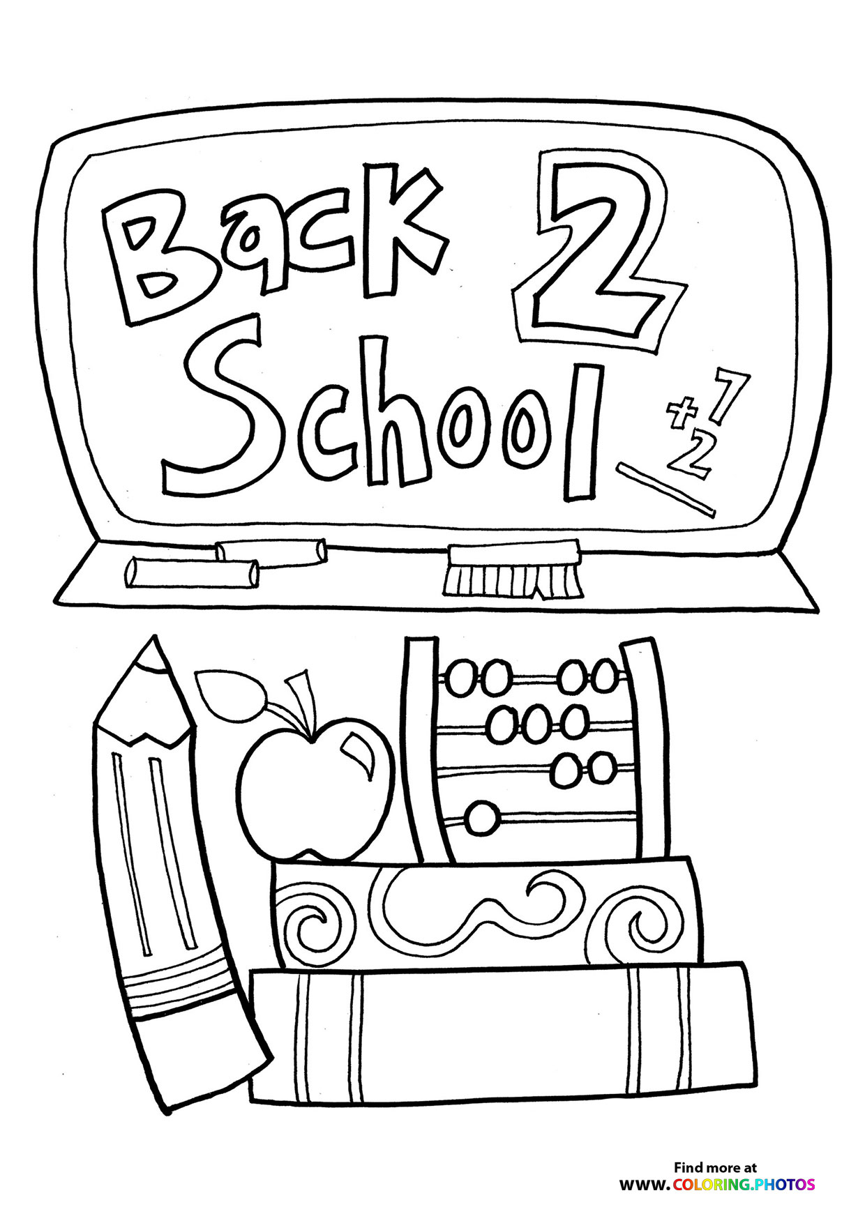 Back to School Chalkboard