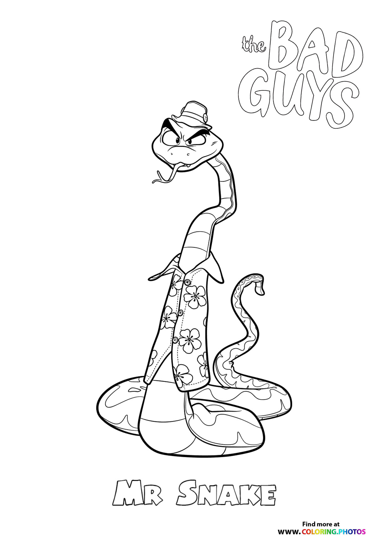 Mr. Snake with Fedora