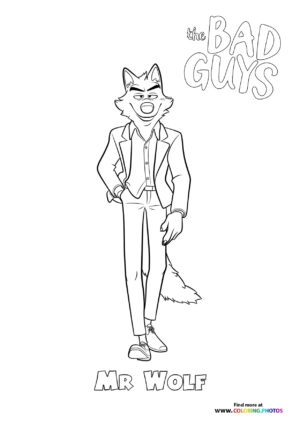 Mr Wolf in a Sharp Suit