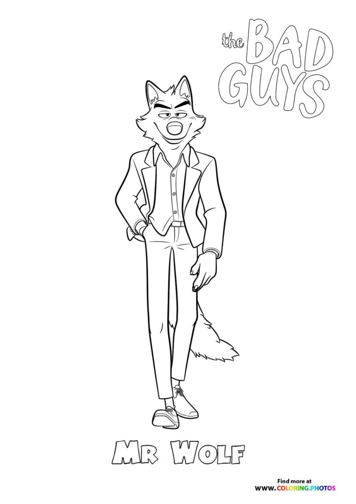 Mr Wolf in a Sharp Suit