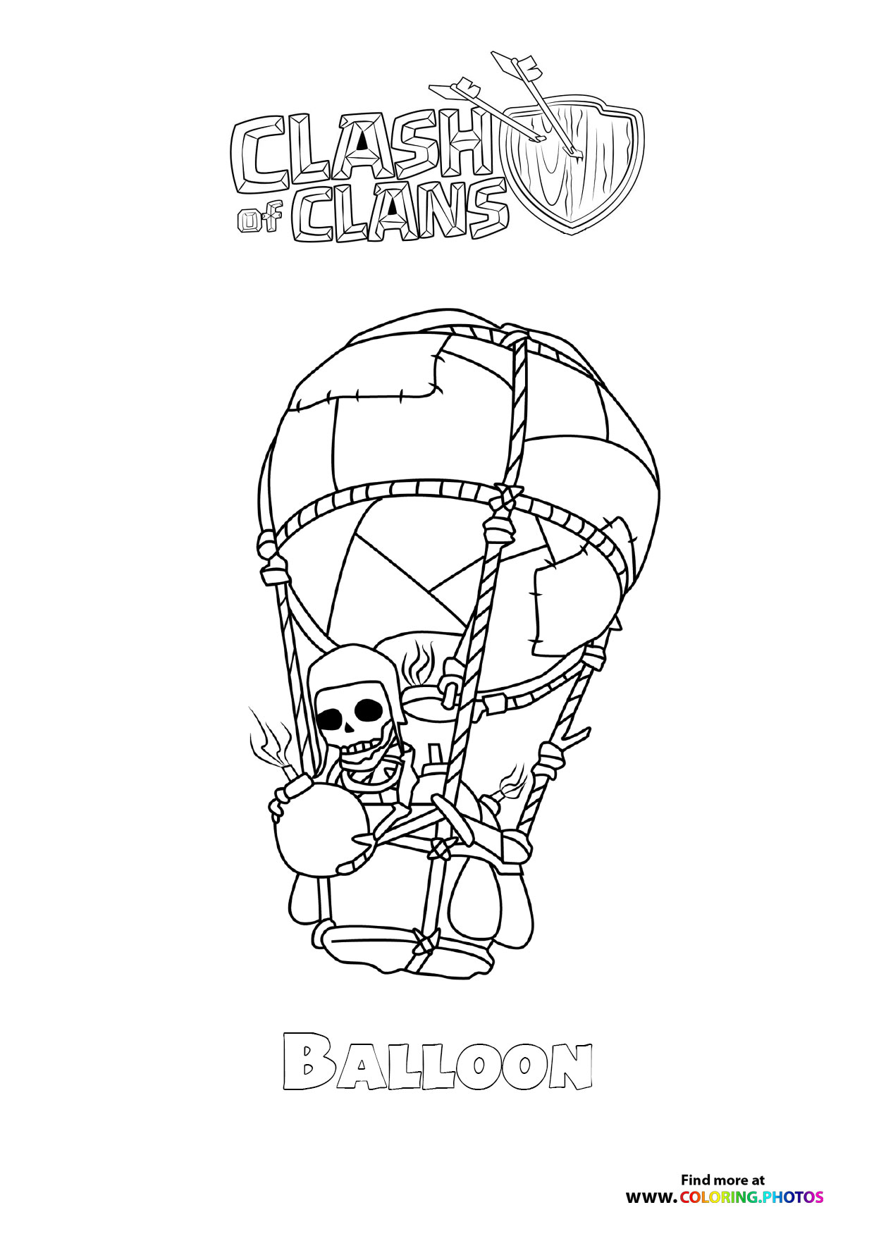 Skeleton Balloon