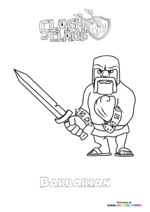 Barbarian with Sword