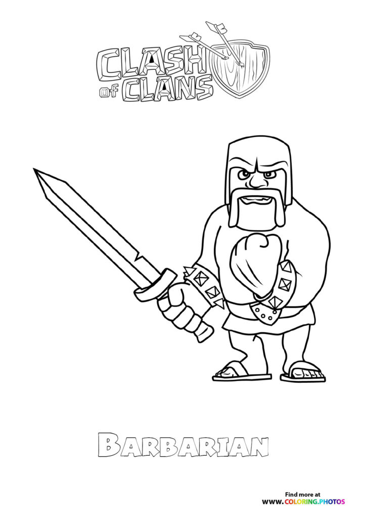 Barbarian with Sword