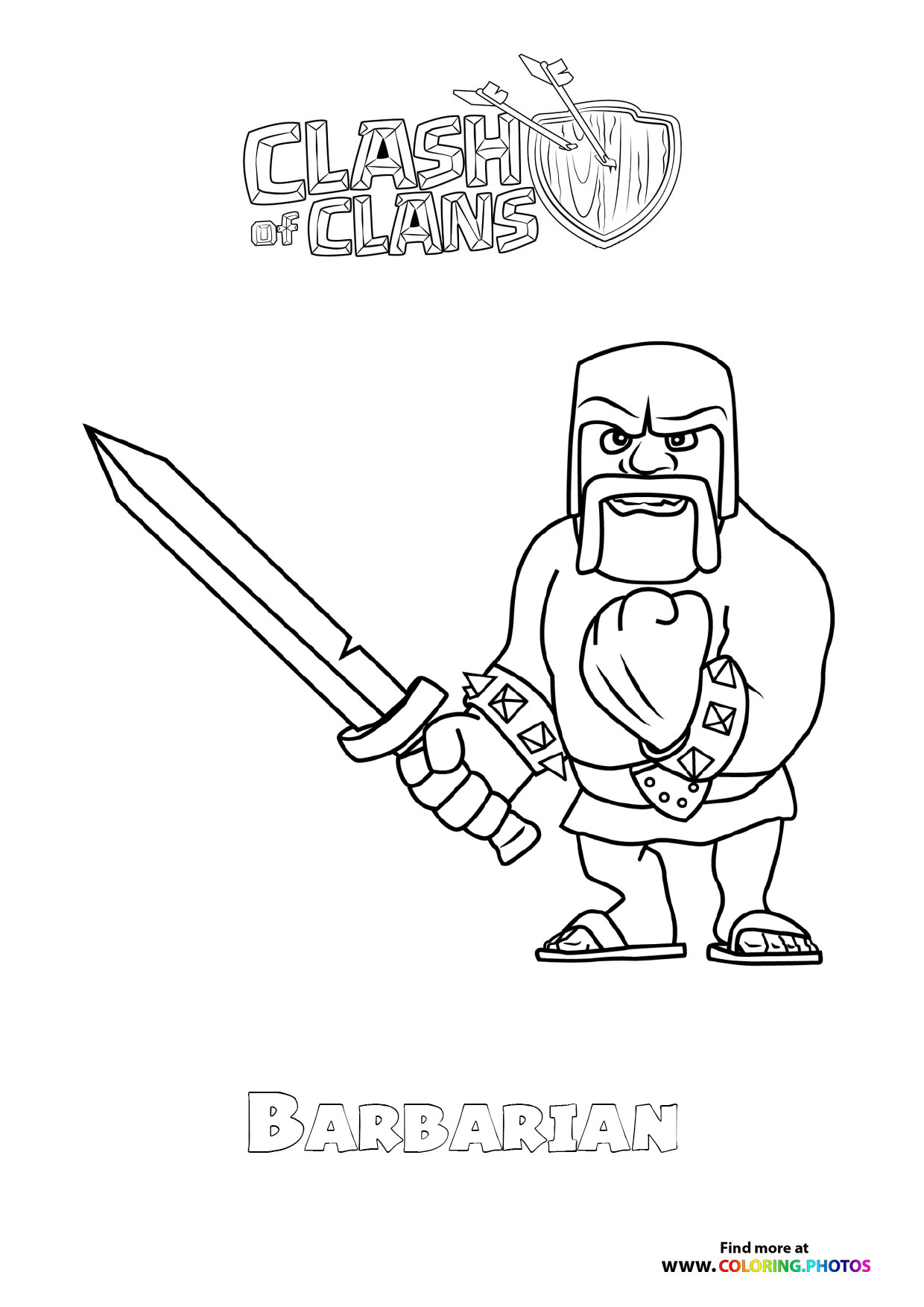 Barbarian with Sword