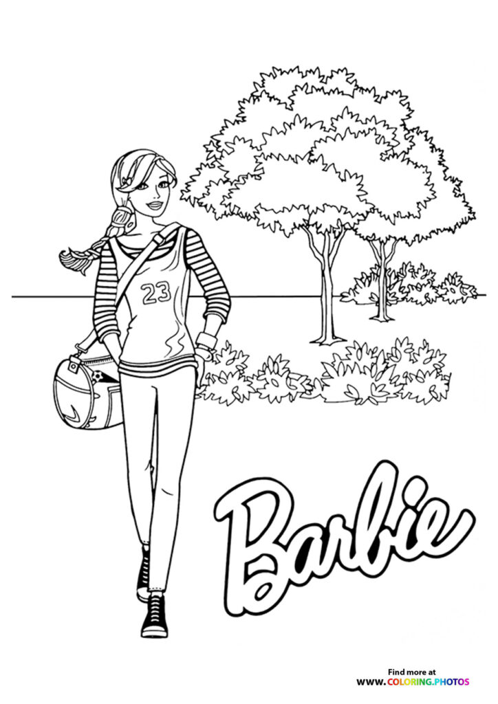 Barbie's Sporty Outdoor Adventure