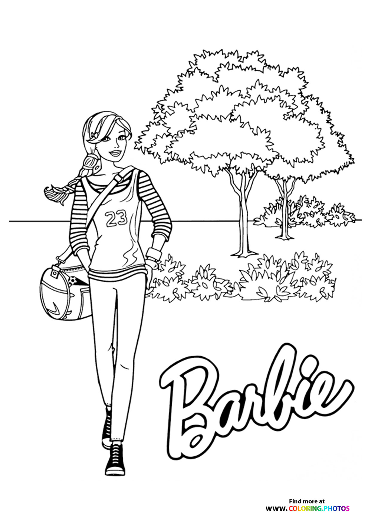 Barbie’s Sporty Outdoor Adventure