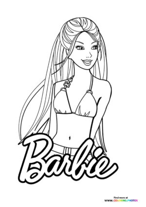 Barbie Beach Portrait