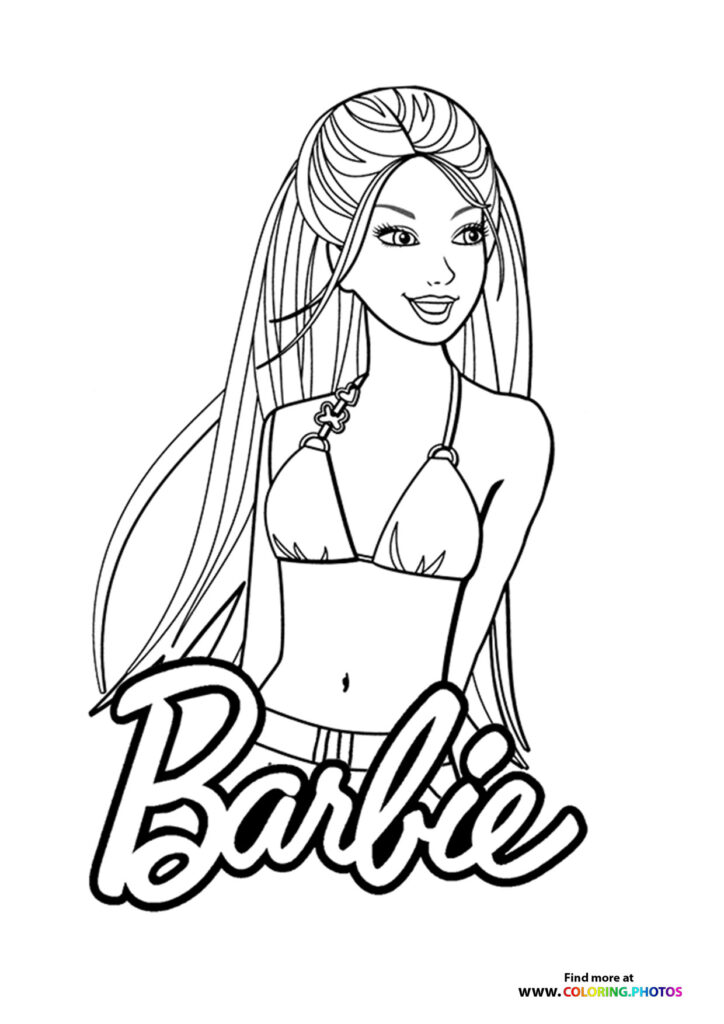 Barbie Beach Portrait