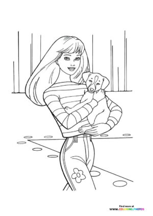 Barbie with Puppy