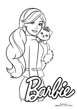 Barbie with Kitten