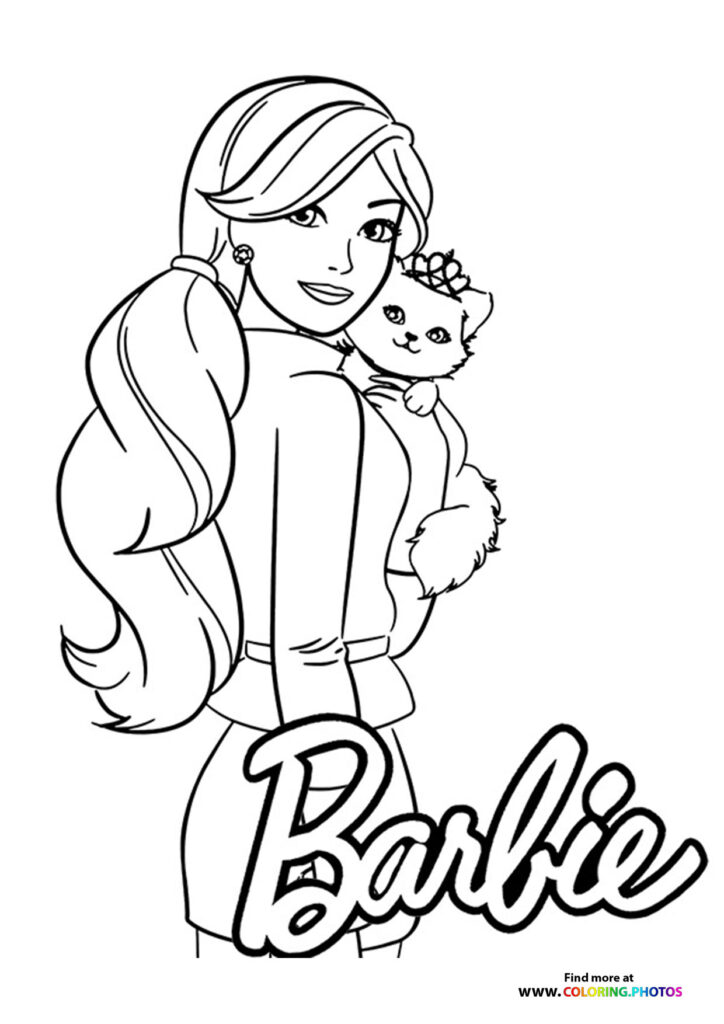 Barbie with Kitten