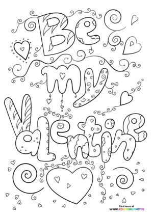 Be My Love, Valentines Doodles