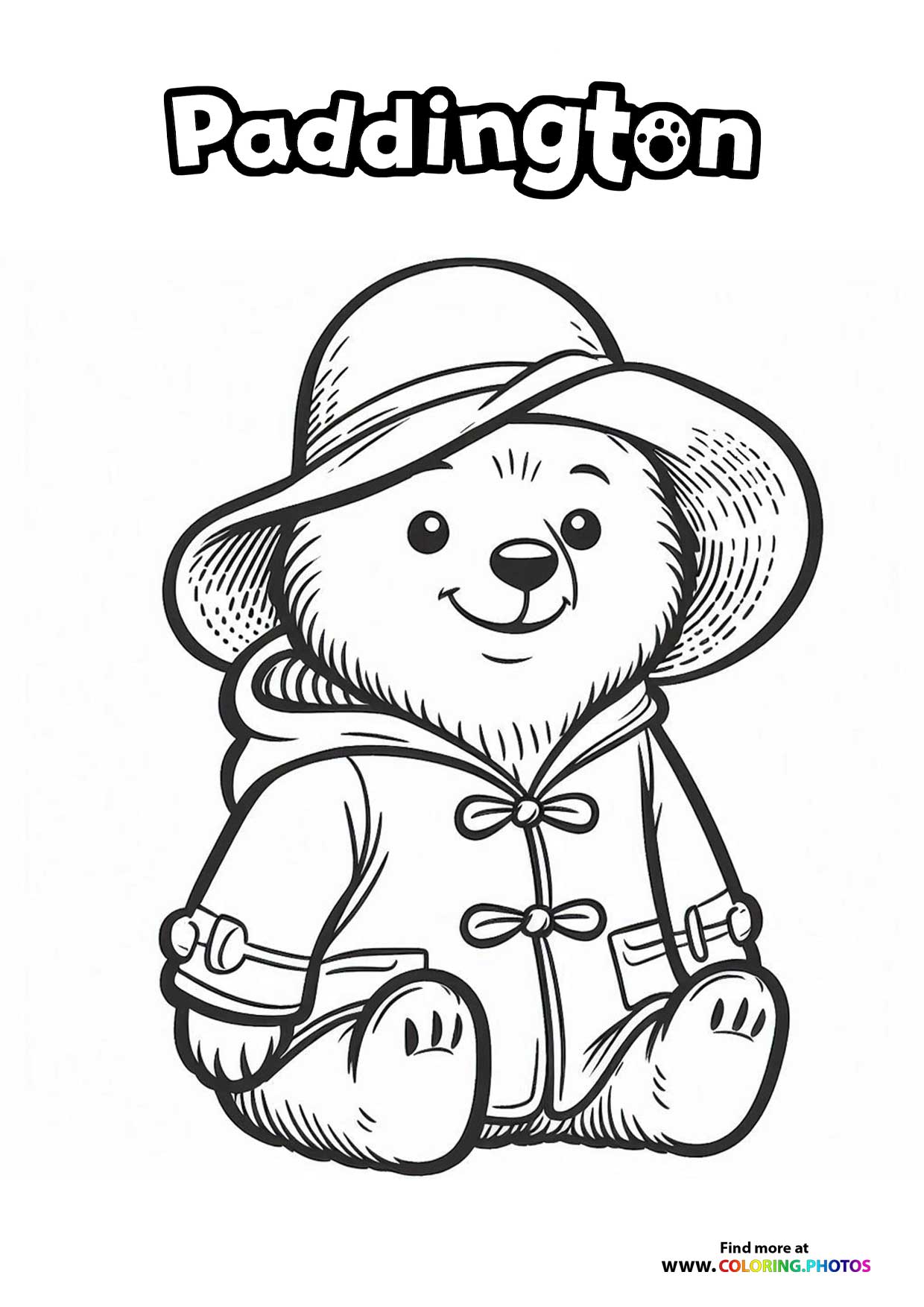 Paddington in His Classic Hat