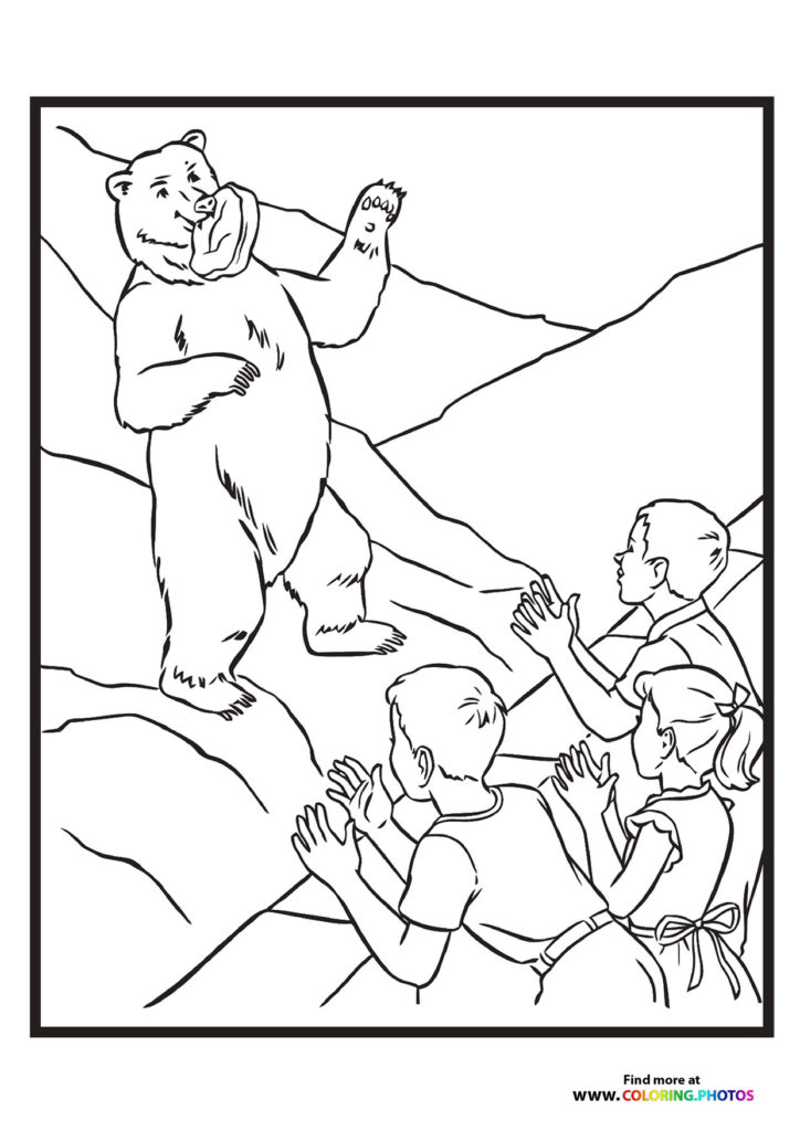 Bear in zoo