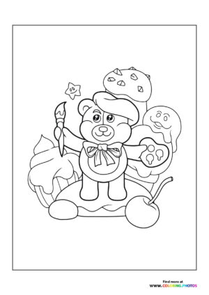 Bear painting