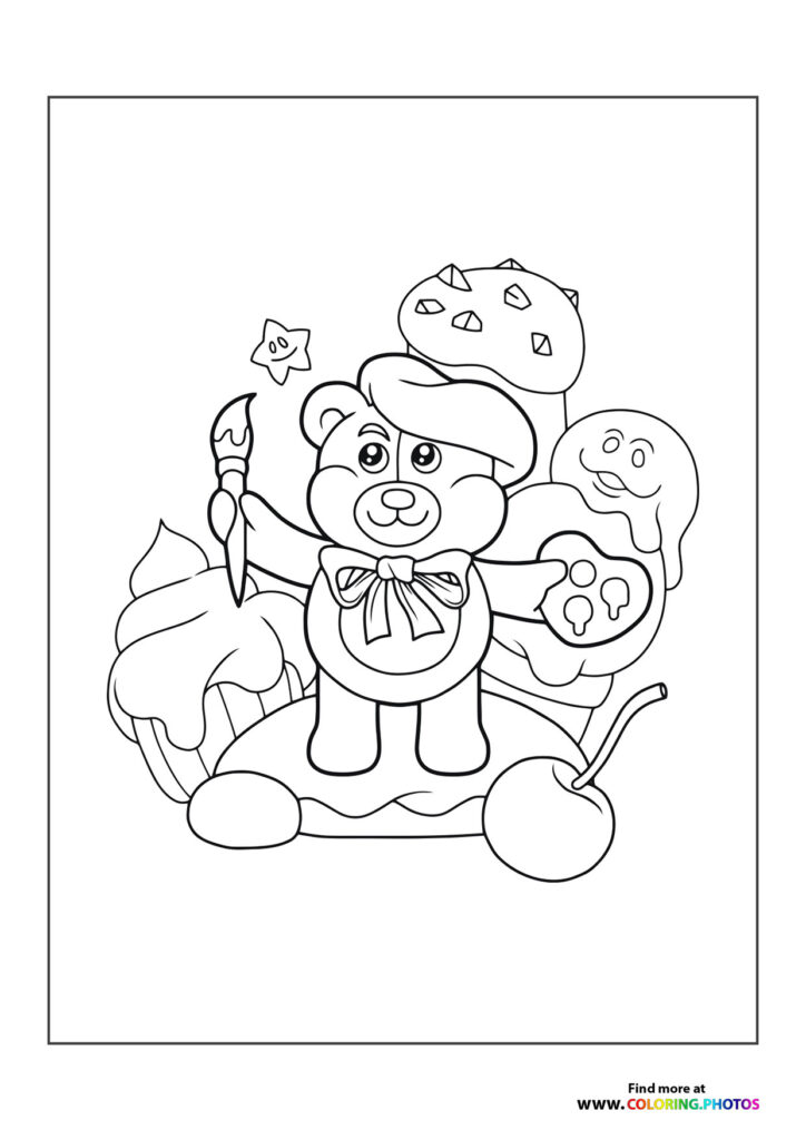 Bear painting