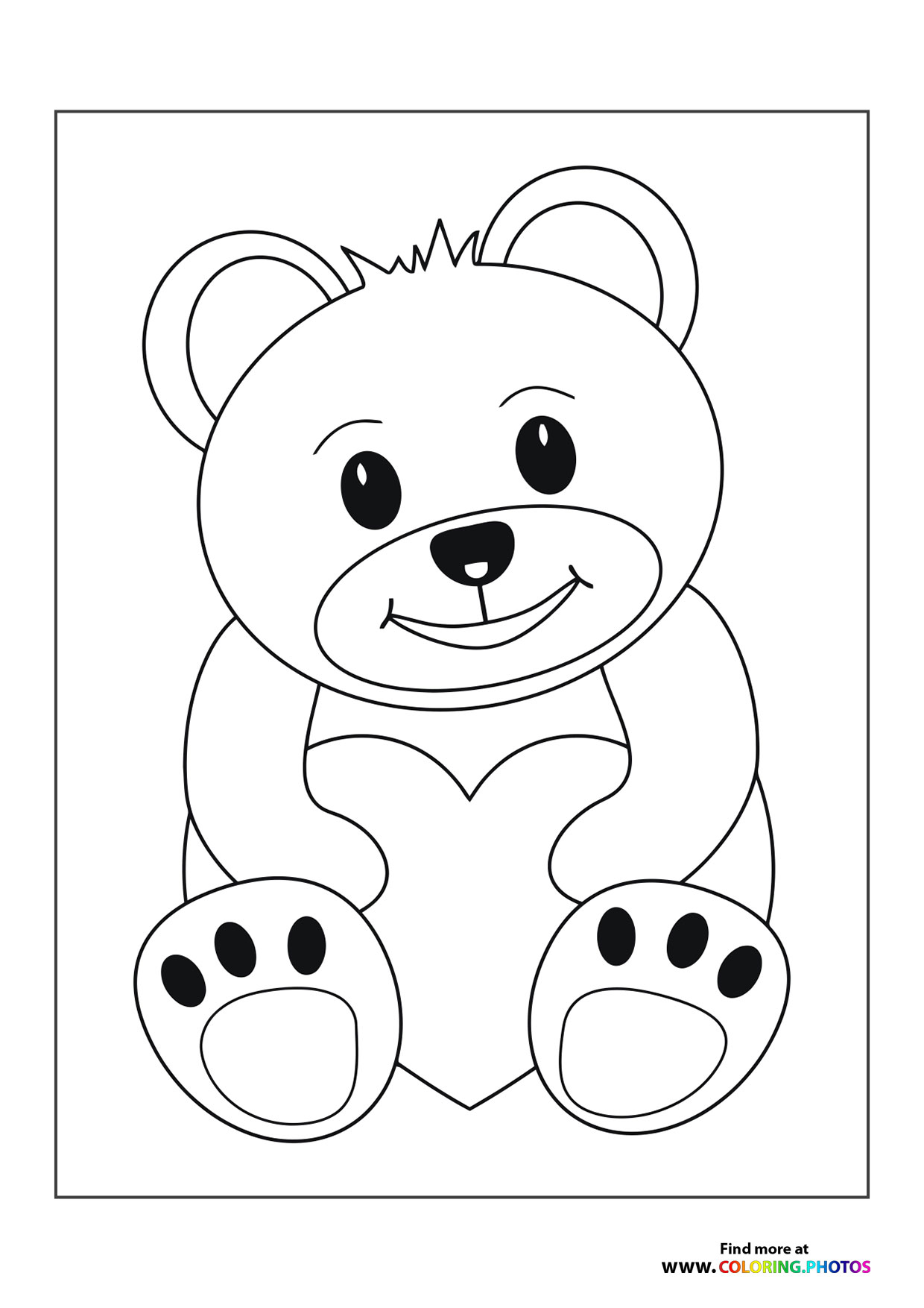 Bear with heart