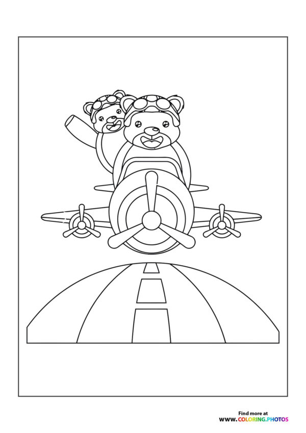 Bears in a plane