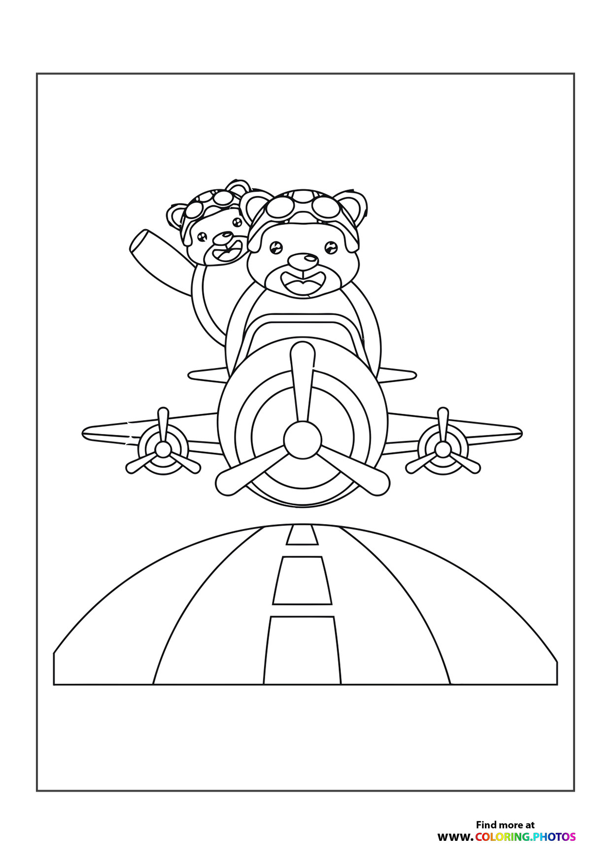 Bears in a plane