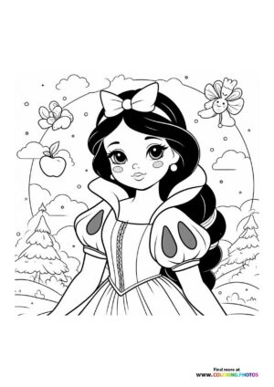 Snow White in Winter Wonderland