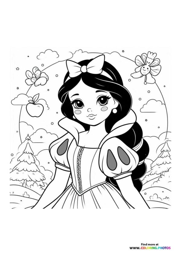 Snow White in Winter Wonderland