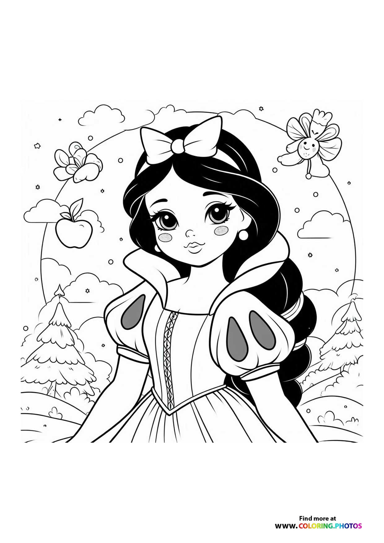 Snow White in Winter Wonderland