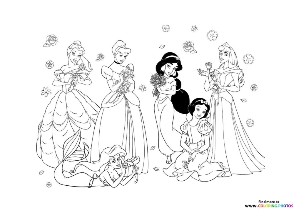 Beautifuy Disney princesses