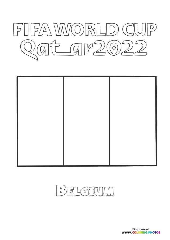 Belgium World Cup flag