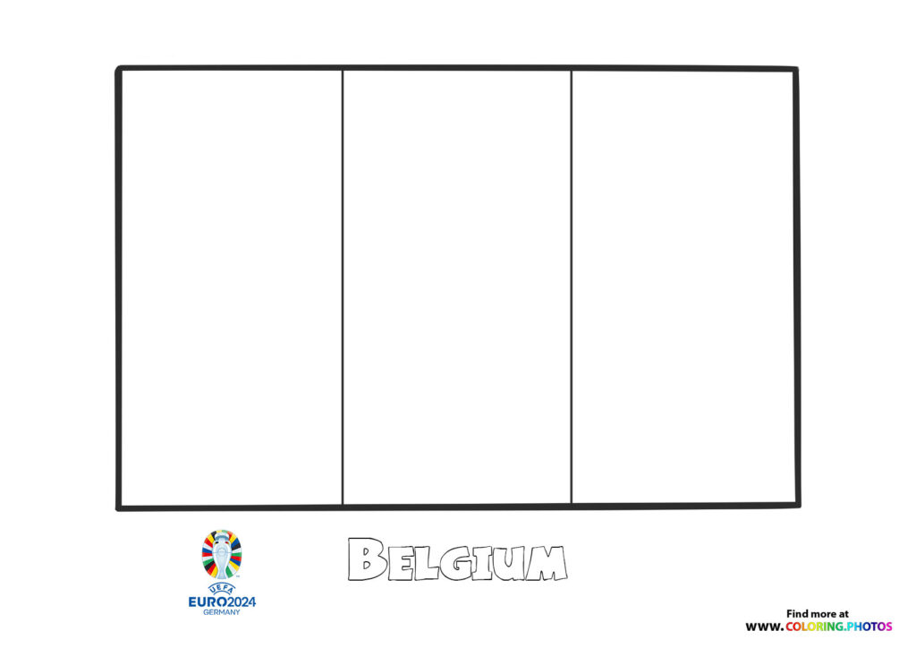 Belgium flag Euro 2024