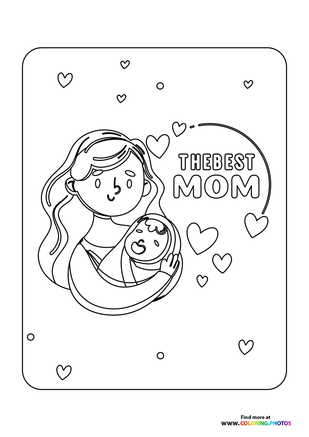 Mother Holding Baby