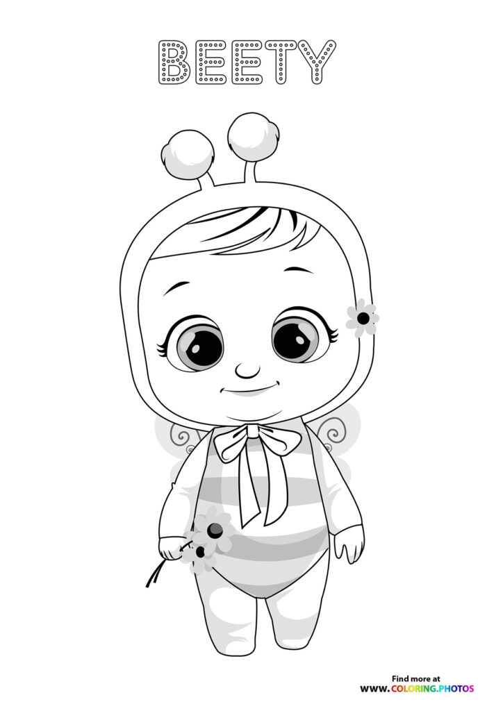 Beety - Cry Babies coloring page