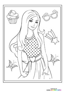 For Girls coloring page