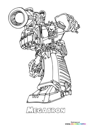 Megatron in Robot Form