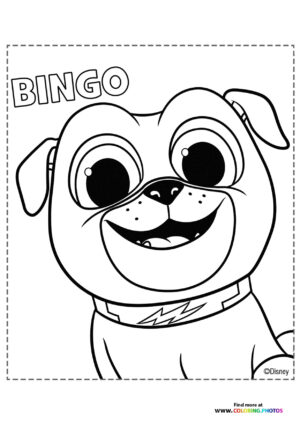 Bingo from Puppy Dog Pals
