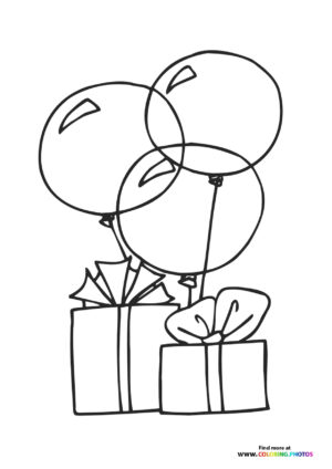Birthday Balloons and Gifts
