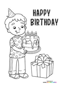 Birthday boy