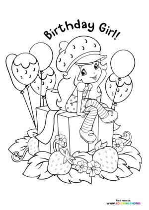 Strawberry Birthday Girl