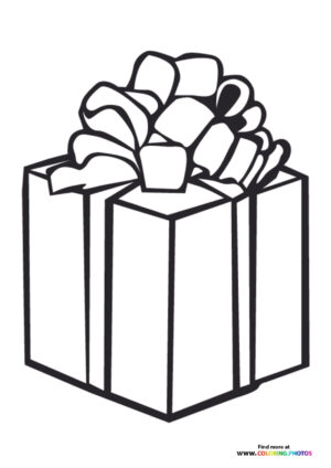 Birthday Gift Box with Bow