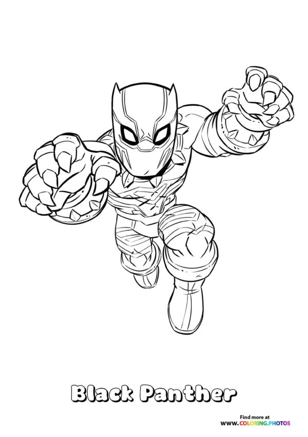 Black Panther in Action