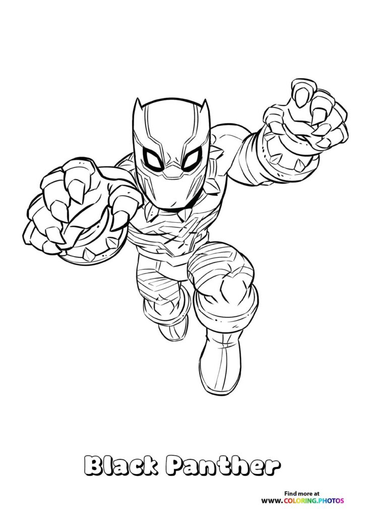 Black Panther in Action