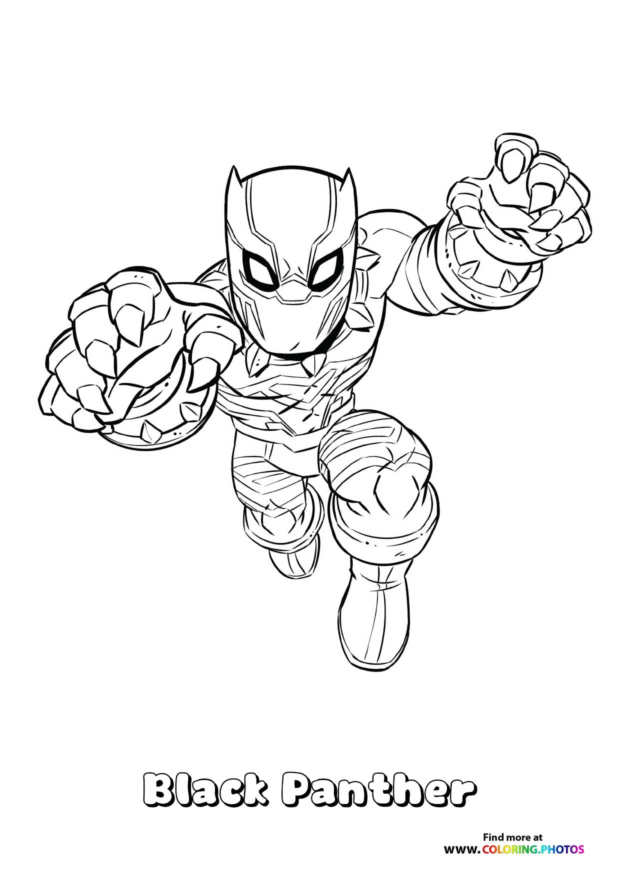 Black Panther in Action