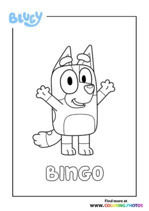 Bluey Bingo