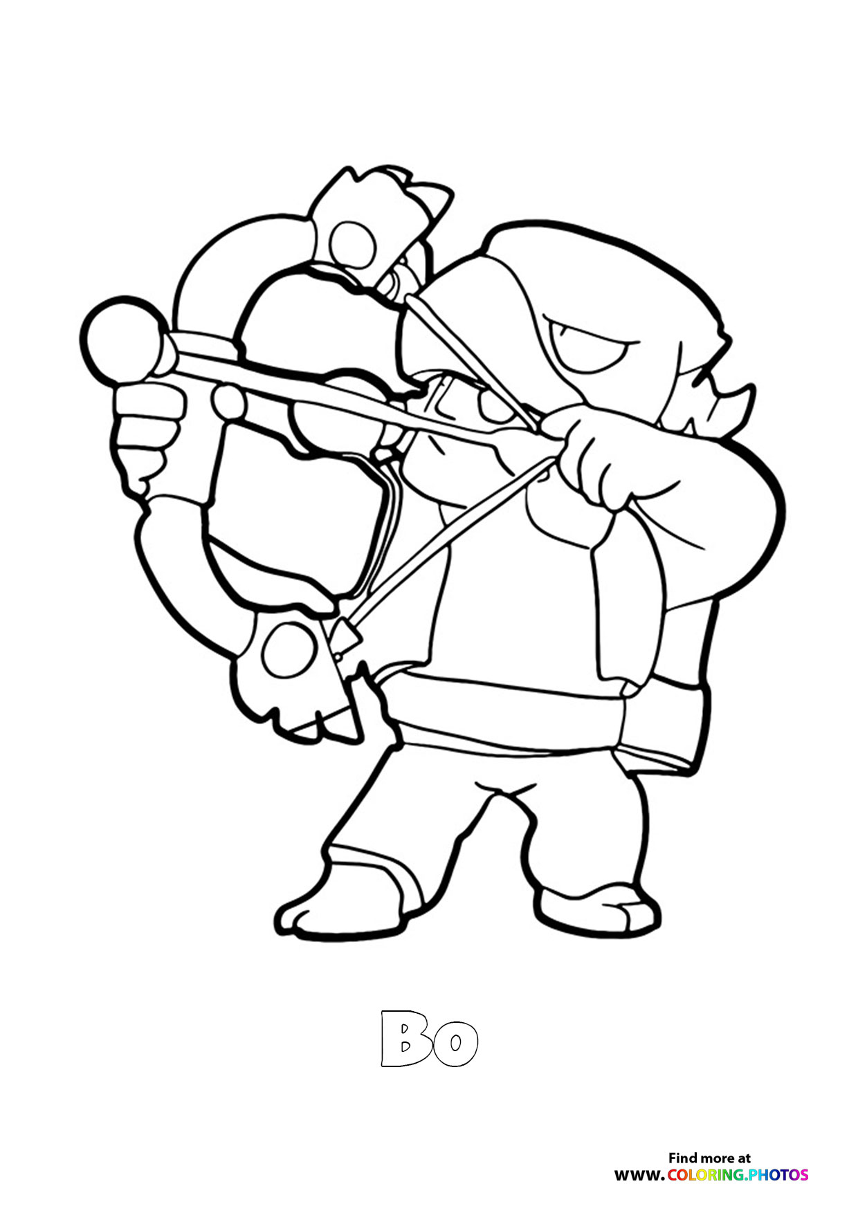 Bo with Bow and Arrow